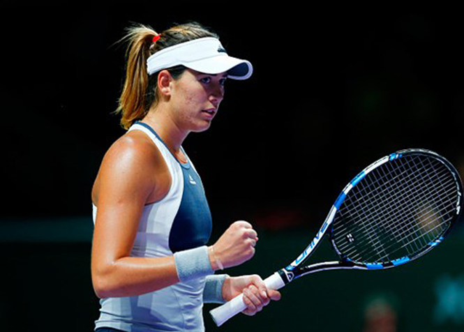 Muguruza đang có giải đấu cực kỳ ấn tượng. (Ảnh: Getty).