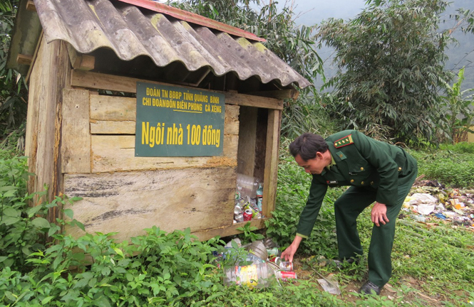  Từ mô hình “Ngôi nhà 100 đồng” của tuổi trẻ BĐBP, rất nhiều cán bộ, chiến sĩ có hoàn cảnh khó khăn được hỗ trợ xây dựng xây nhà mới.