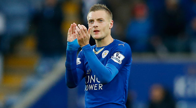 Tiền đạo Jamie Vardy của Leicester - Ảnh: Reuters