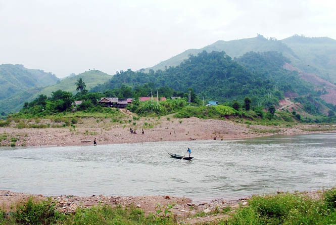  Bản Rông, nơi thầy Hải đang công tác.