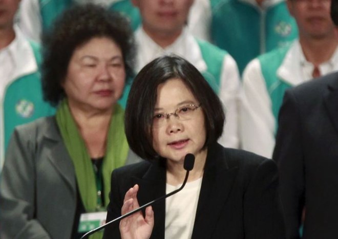 Tân lãnh đạo Đài Loan Thái Văn Anh. (Nguồn: Reuters)
