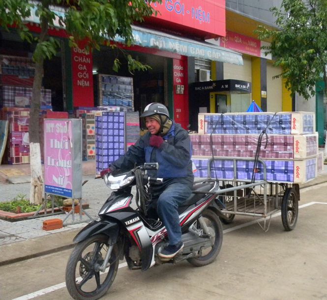 Mua nệm về chống rét.