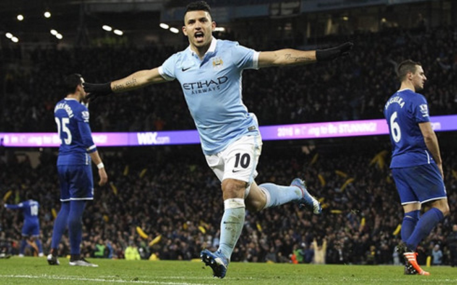 Aguero ghi bàn thắng quyết định trận đấu. (Ảnh: GT)