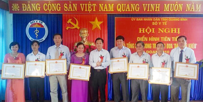  Đại hội thi đua yêu nước ngành Y tế là dịp để toàn ngành tôn vinh, cổ vũ những điển hình tiên tiến trên các lĩnh vực hoạt động vì sức khỏe của nhân dân.