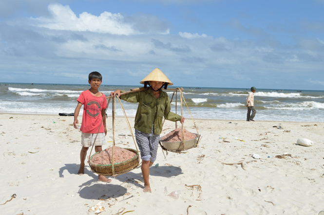 Sinh con trai để đi biển, để “nối dõi tông đường” đang là quan niệm của nhiều gia đình ở xã Đức Trạch.