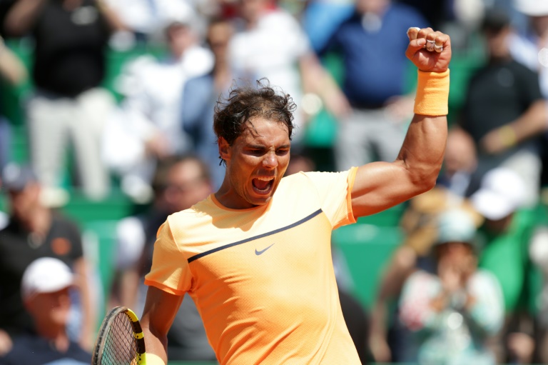 Rafael Nadal vào bán kết Monte Carlo 2016. (Nguồn: AFP)