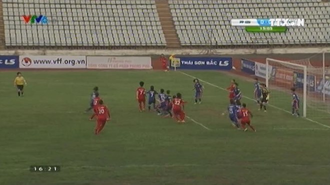 Phong Phú Hà Nam dễ dàng giành thắng lợi 2-0 trước Than Khoáng Sản Việt Nam trong trận khai mạc.