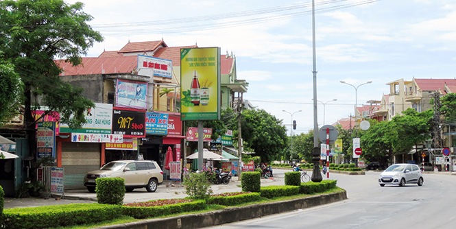 Một góc phường Bắc Lý.