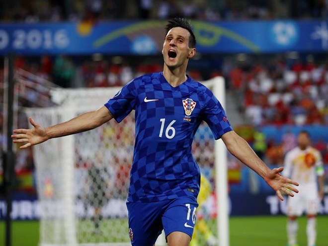 Croatia vào vòng 1/8 với tư cách nhất bảng sau khi đánh bại Tây Ban Nha. (Nguồn: Getty Images)