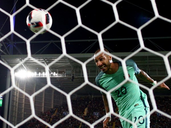 Quaresma đưa Bồ Đào Nha vào tứ kết Euro sau pha dứt điểm cận thành. (Nguồn: Getty Images)