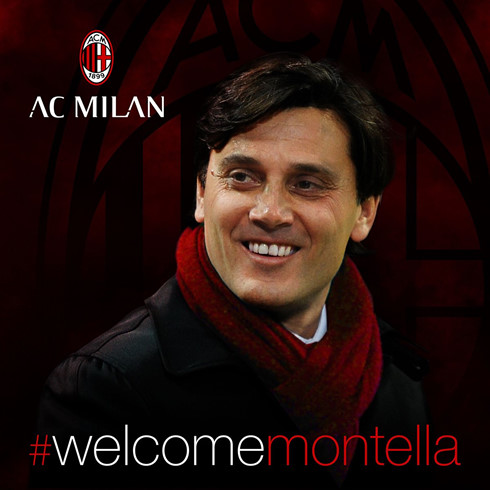 Vincenzo Montella là HLV mới của AC Milan.