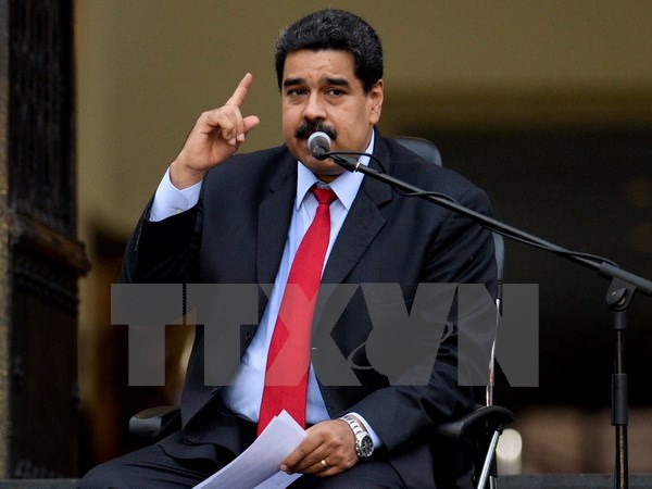 Tổng thống Venezuela Nicolas Maduro. (Ảnh: AFP/TTXVN)