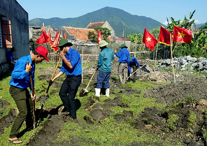 Đoàn viên ưu tú được kết nạp vào hàng ngũ của Đảng đều là những thanh niên năng nổ, nhiệt huyết với phong trào tình nguyện.