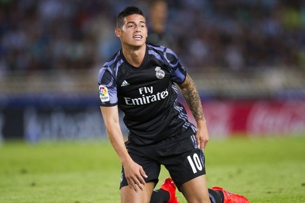 James Rodriguez, cầu thủ người Colombia. (Nguồn: mirror.co.uk)