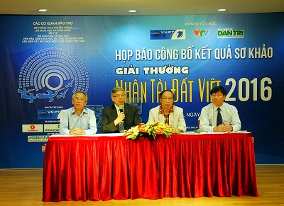  Họp báo công bố kết quả sơ khảo Giải thưởng. Ảnh: VGP/Thúy Hà