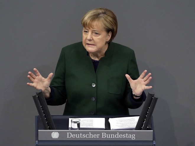 Thủ tướng Đức Angela Merkel. (Nguồn: AP)