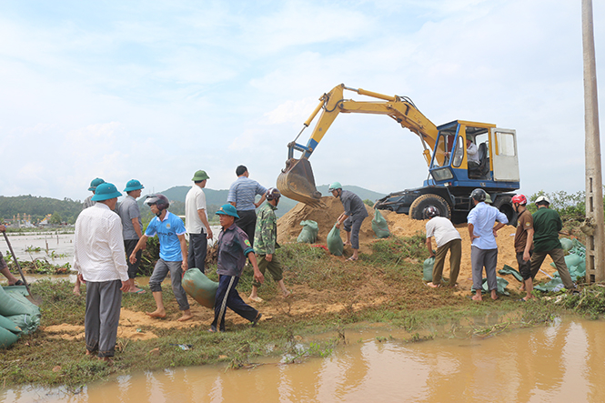 Nhiều công trình thuỷ lợi được sửa chữa kịp thời bảo đảm cho sản xuất nông nghiệp.