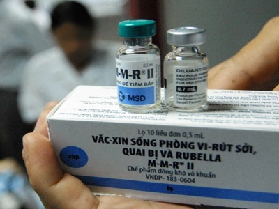  Vaccine sởi-rubella do Việt Nam sản xuất