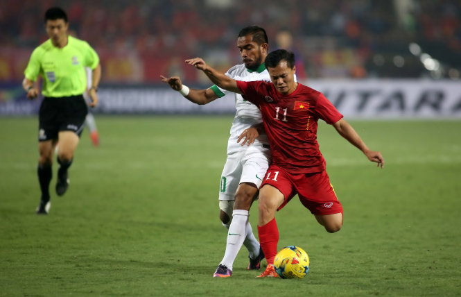  Thành Lương đã thi đấu tốt mỗi khi vào sân tại AFF Suzuki Cup 2016. Ảnh: N.K