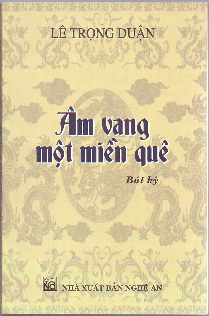 Bìa cuốn sách “Âm vang một miền quê”