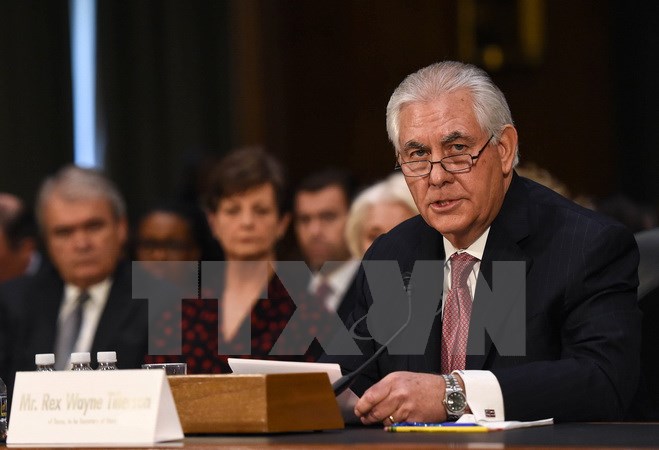 Ngoại trưởng được chỉ định của Mỹ, ông Rex Tillerson. (Nguồn: THX/TTXVN)