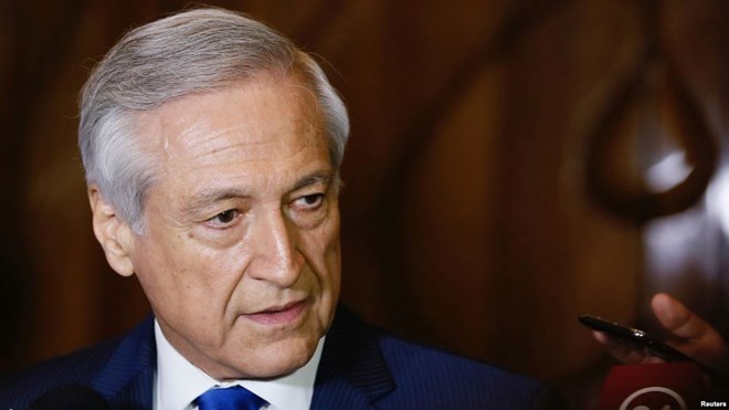 Ngoại trưởng Chile Heraldo Munoz. (Nguồn: Reuters)