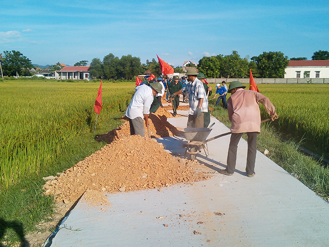 Xây dựng nông thôn mới trở thành phong trào thi đua rộng khắp trên địa bàn tỉnh