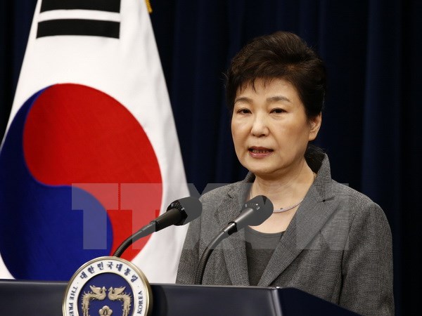 Bà Park Geun-hye. (Ảnh: AFP/TTXVN)