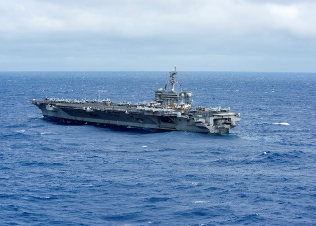 Tàu sân bay USS Carl Vinson. (Nguồn: navy.mil)
