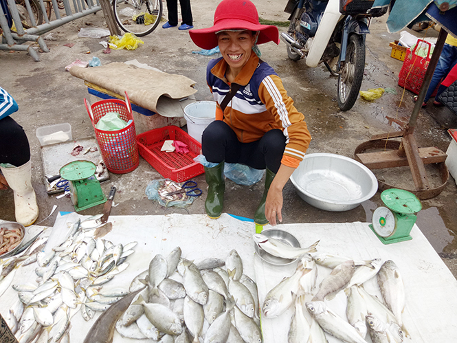 Niềm vui đã trở lại với ngư dân vùng biển.