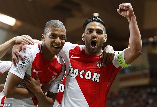  Falcao và Mbappe là những người góp công lớn cho Monaco mùa này. (Nguồn: EPA)