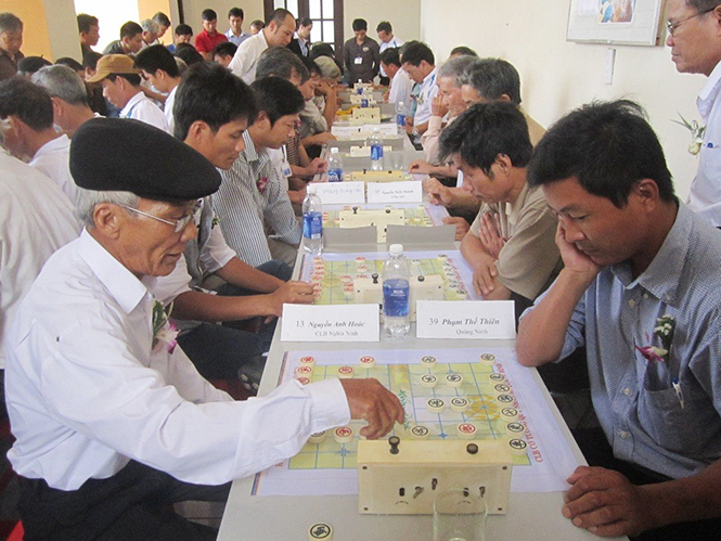 Hội Người cao tuổi tỉnh tổ chức giải cờ tướng cho người cao tuổi.