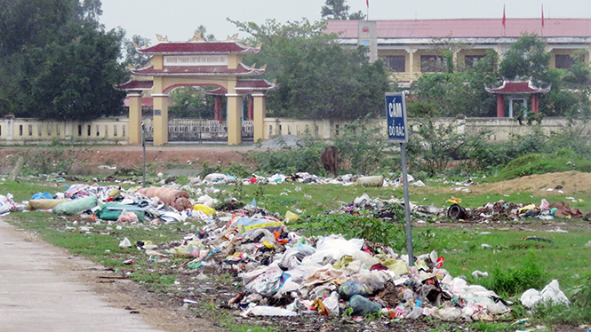 Thực trạng vệ sinh môi trường nông thôn vẫn còn nhiều bất cập.