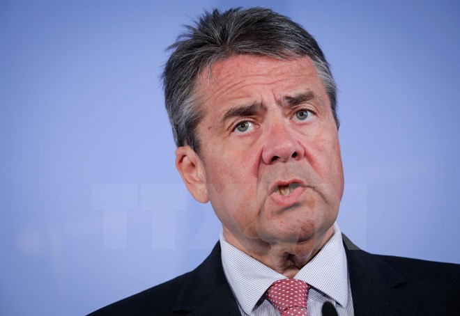 Ngoại trưởng Đức Sigmar Gabriel. (Nguồn: AFP/TTXVN)