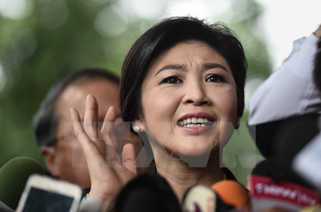 Cựu Thủ tướng Thái Lan Yingluck Shinawatra. (Nguồn: AFP/TTXVN)