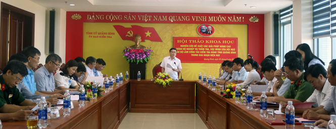 Quang cảnh tại Hội thảo.  