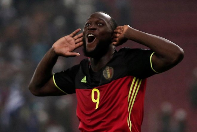 Lukaku giúp Bỉ sớm giành vé dự VCK World Cup 2018. (Nguồn: Reuters)