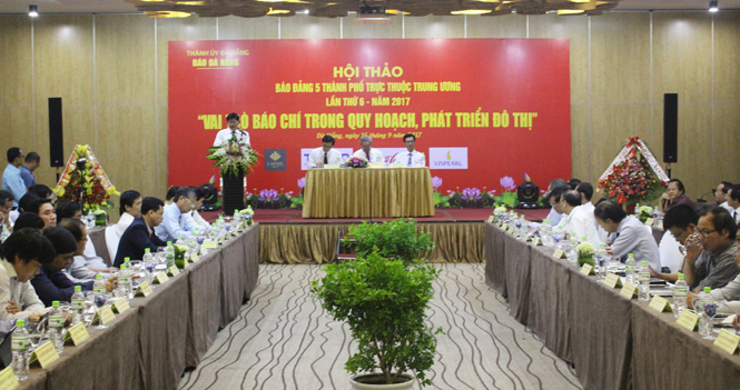 Quang cảnh cuộc hội thảo.