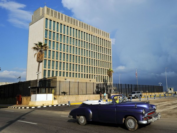 Đại sứ quán Mỹ ở Cuba. (Nguồn: AFP/Getty Images)