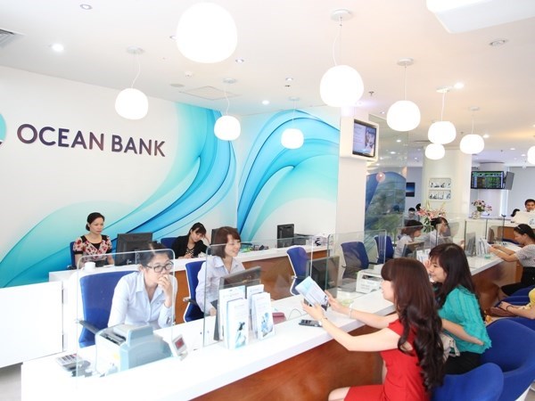 Giao dịch tại OceanBank. (Nguồn: OceanBank)