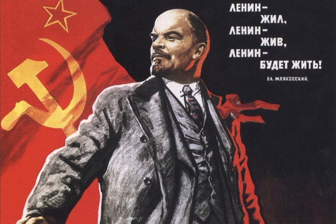 Lãnh tụ cách mạng vô sản và cách mạng Tháng Mười Nga V.l.Lenin. (Nguồn: Hartford Courant)