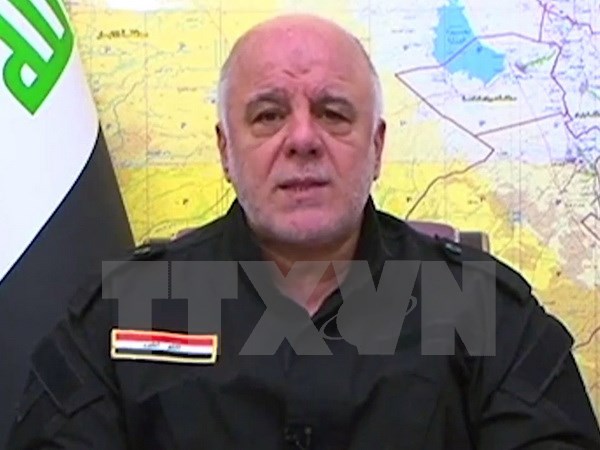 Thủ tướng Iraq Haider al-Abadi. (Nguồn: AFP/TTXVN)