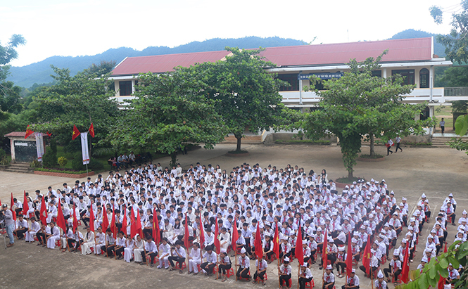  Nhiều trường học ở Tuyên Hóa tiếp tục đầu tư xây dựng cơ sở vật chất và nâng cao chất lượng giáo dục.