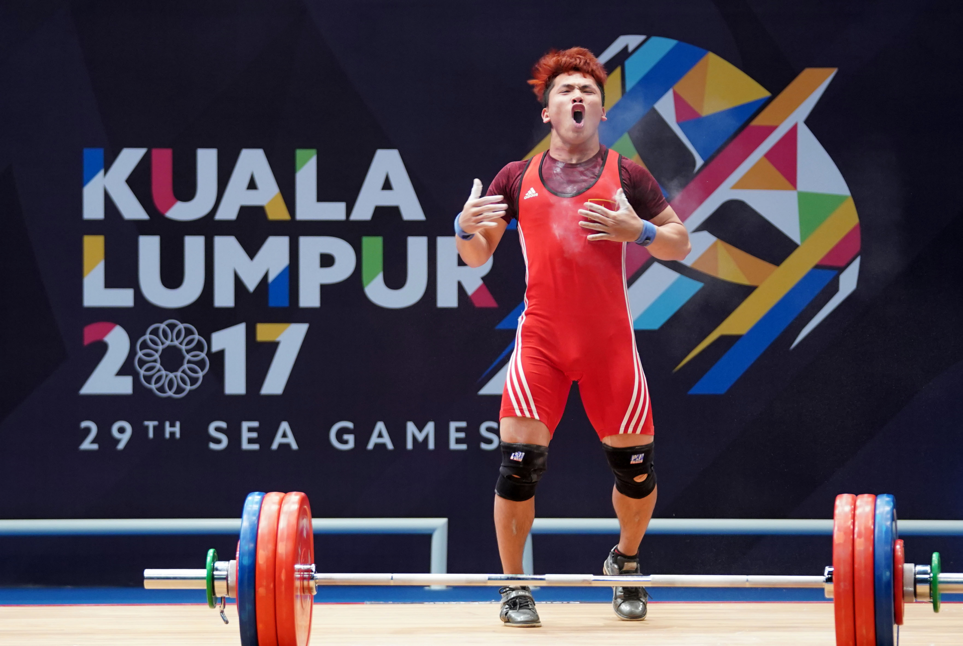  Trịnh Văn Vinh tại SEA Games 29. Ảnh: NAM KHÁNH