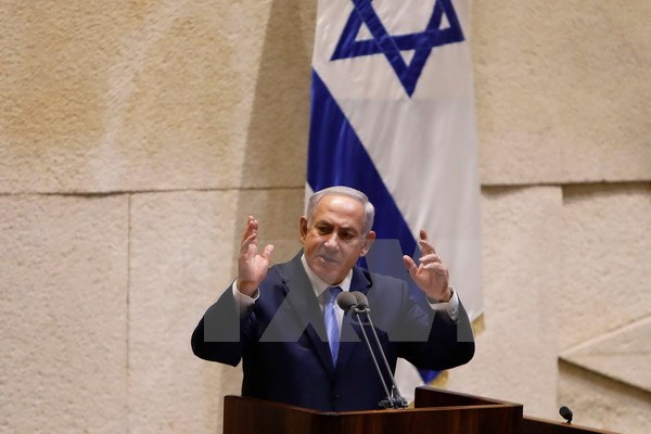 Thủ tướng Israel Benjamin Netanyahu. (Nguồn: AFP/TTXVN)