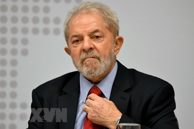 Cựu Tổng thống Brazil Lula da Silva. (Nguồn: AFP/TTXVN)