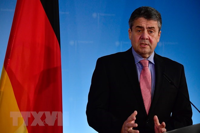 Ngoại trưởng Đức Sigmar Gabriel. (Nguồn: AFP/TTXVN)