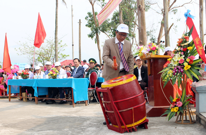 Lễ phát động ra quân đánh bắt hải sản năm 2018.