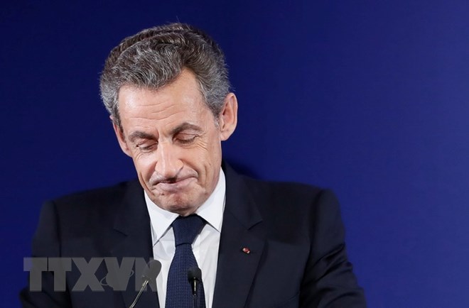 Cựu Tổng thống Pháp Nicolas Sarkozy. (Nguồn: EPA/TTXVN)