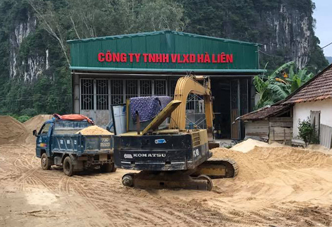 Công ty TNHH Vật liệu xây dựng Hà Liên là một trong những đơn vị cung ứng vật liệu xây dựng lớn nhất huyện Minh Hóa.